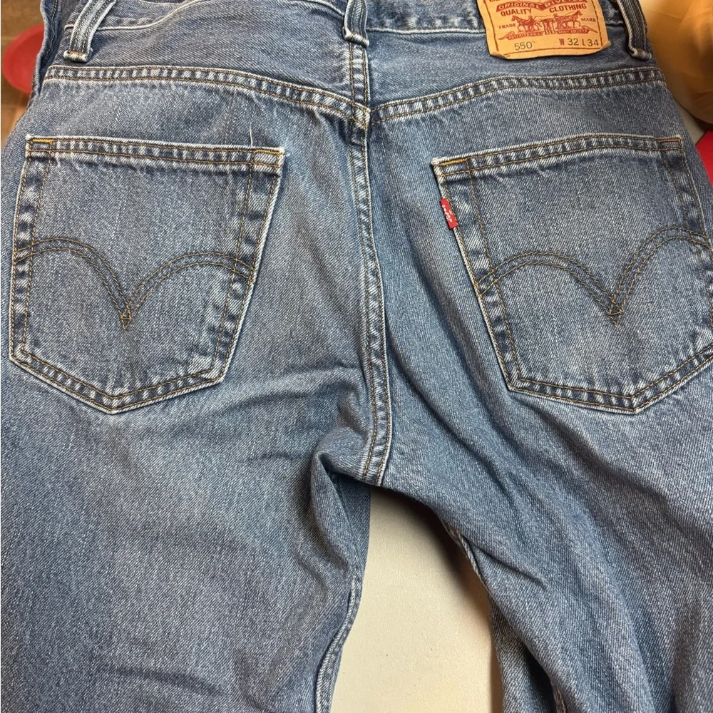 Levi's‎ Light Blue Straight-Leg Jeans